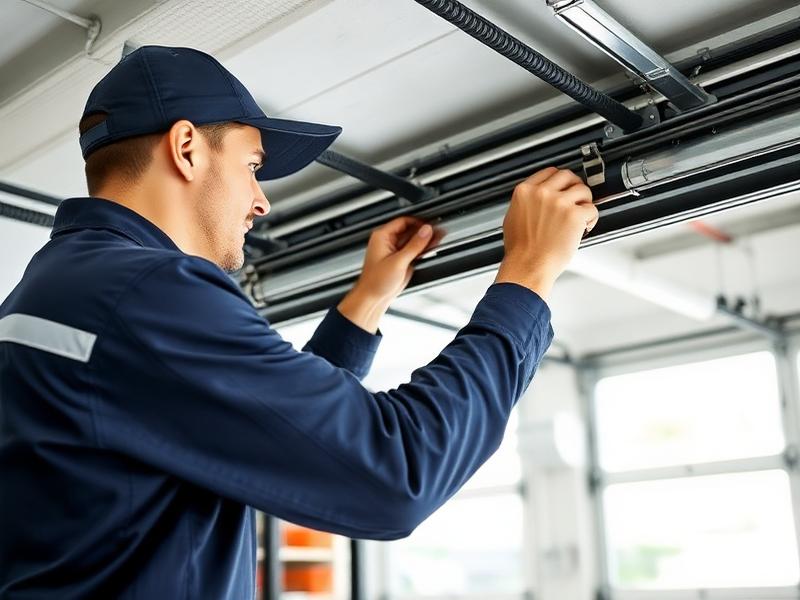 Experienced Garage Door Twinsburg technician performing professional garage door service in Twinsburg
